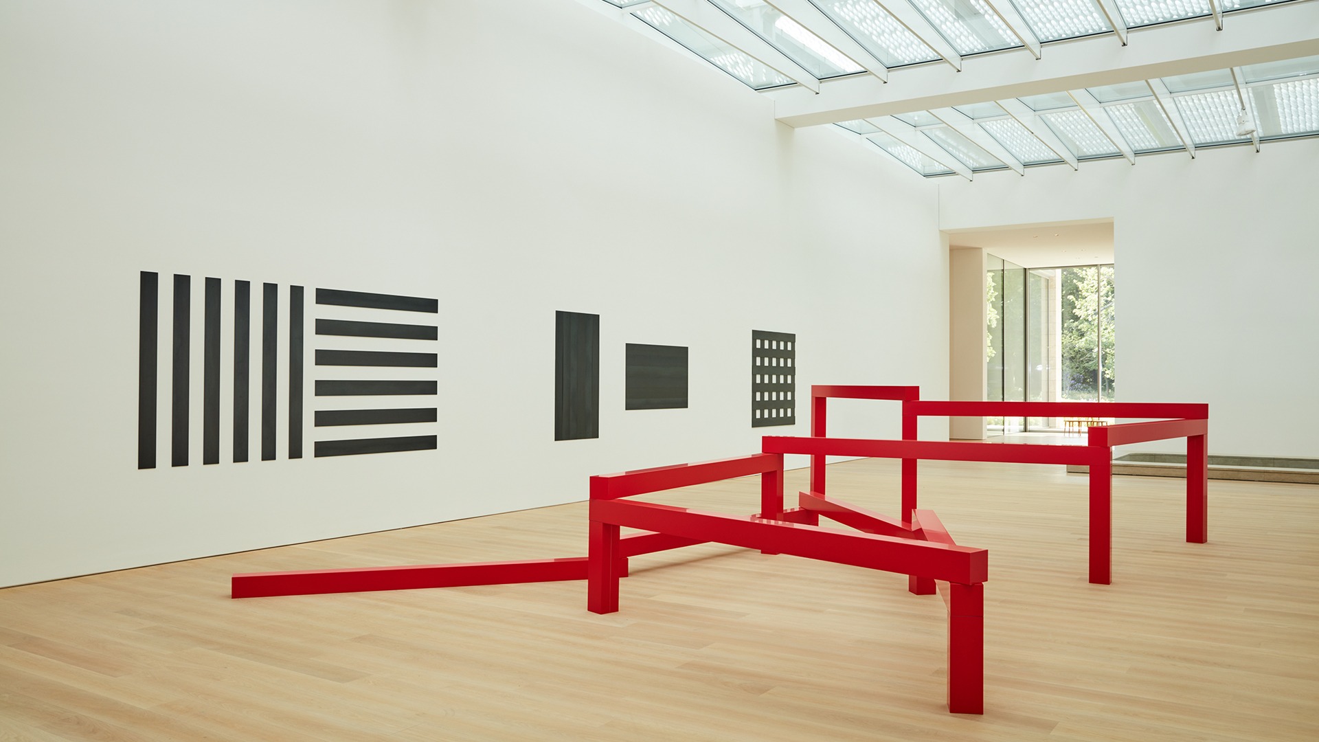 François Morellet Museum Voorlinden Wassenaar, the Netherlands