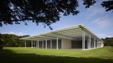 Gebouw museum Voorlinden